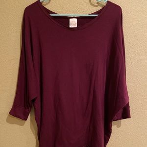 Comfy Maroon Tee